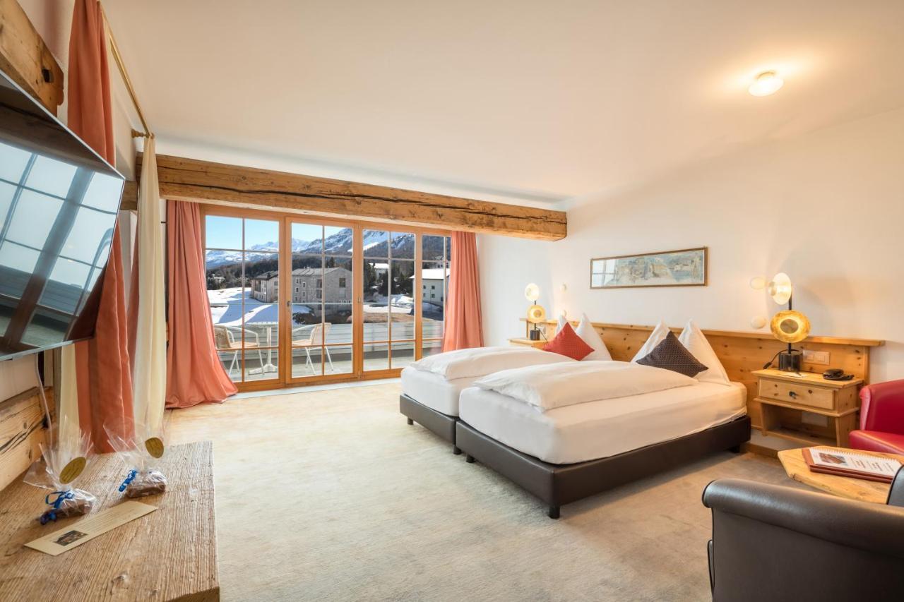 Schweizerhaus Swiss Quality Hotel Maloja Esterno foto
