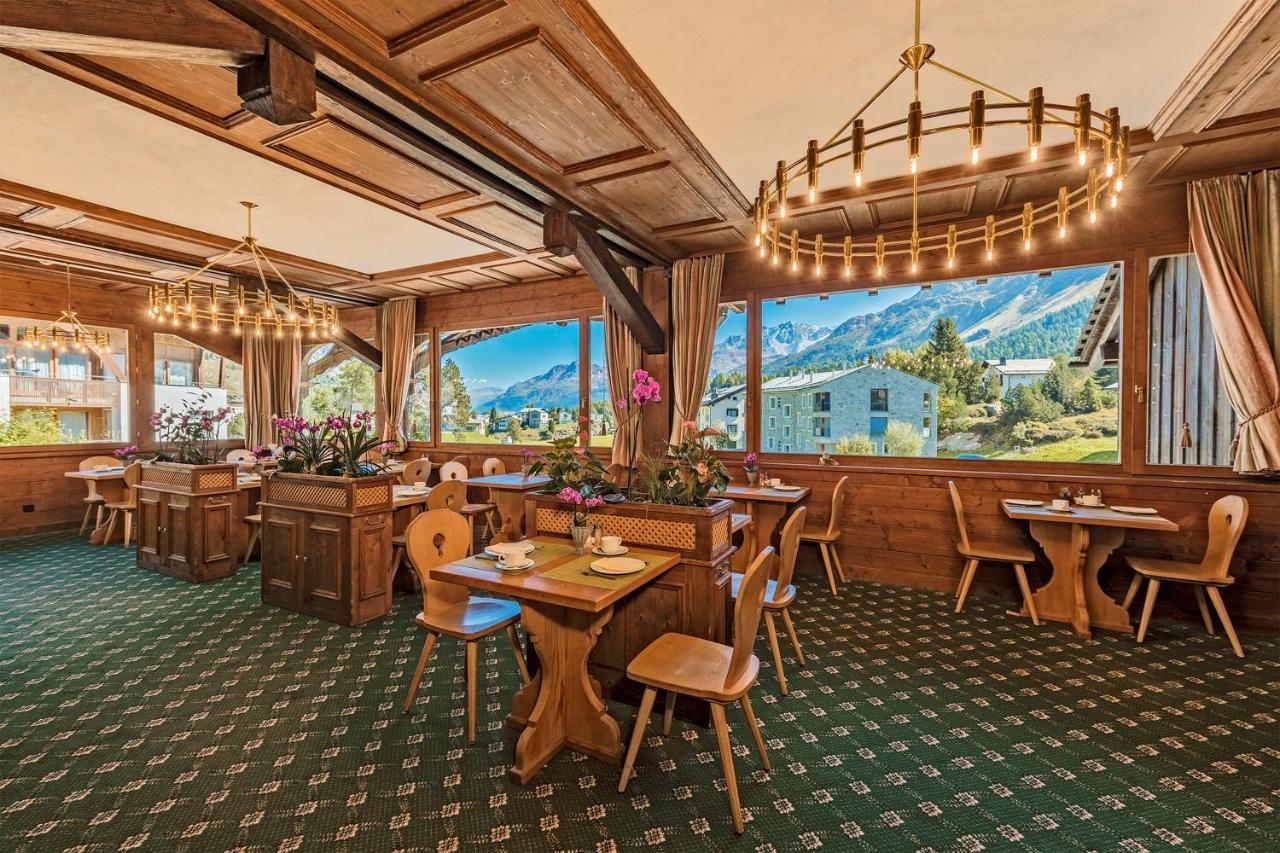 Schweizerhaus Swiss Quality Hotel Maloja Esterno foto
